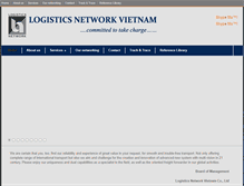 Tablet Screenshot of logisticsvietnam.com
